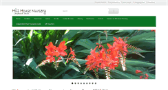 Desktop Screenshot of hillhousenursery.com